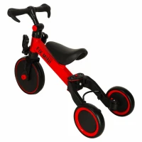 Trike Fix KX5377 Multifunkčná detská trojkolka 3 v 1 Goodboy - červená