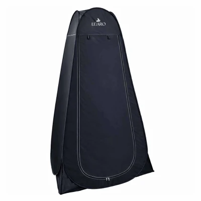 Luaro KX5438 Kabina na sprchování 115 x 190 cm, černá