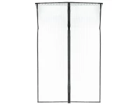 KIK KX6127 Moskytiéra do dveří s magnety 85 x 210cm černá