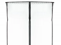 KIK KX6127 Moskytiéra do dverí s magnetmi 160 x 230cm čierna
