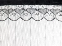 KIK KX6127 Moskytiéra do dverí s magnetmi 160 x 230cm čierna