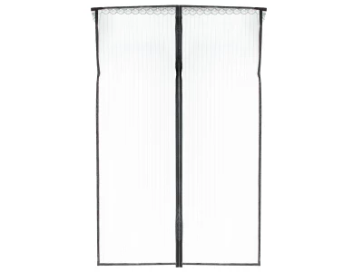 KIK KX6127 Moskytiéra do dverí s magnetmi 160 x 230cm čierna