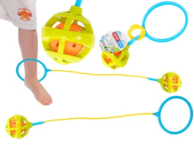 KIK KX5599 Kotníkové Hula hoop s míčem 80 cm