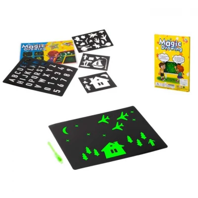 KIK KX6218 Kreatívna sada na kreslenie s UV perom