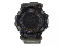 KIK KX5268 Pánské Army hodinky LED SMAEL zelené
