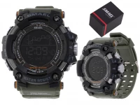 KIK KX5268 Pánské Army hodinky LED SMAEL zelené