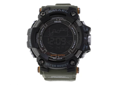 KIK KX5268 Pánské Army hodinky LED SMAEL zelené