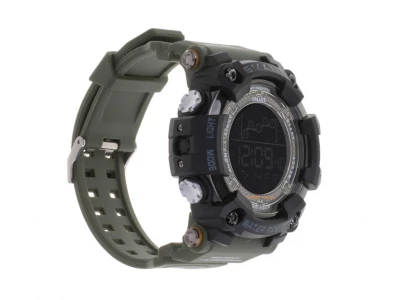 KIK KX5268 Pánské Army hodinky LED SMAEL zelené