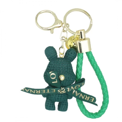 eCa BRL117 Přívěsek na klíče - Sweet Bunny zelený