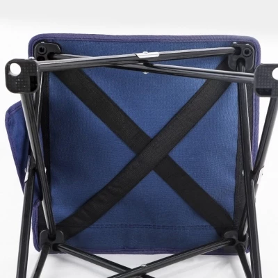 eCa KRT01 Kempingové skladacie kreslo modré