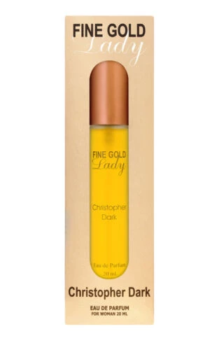 Christopher Dark Fine Gold Lady pre ženy eau de parfém - Parfumovaná voda 20ml