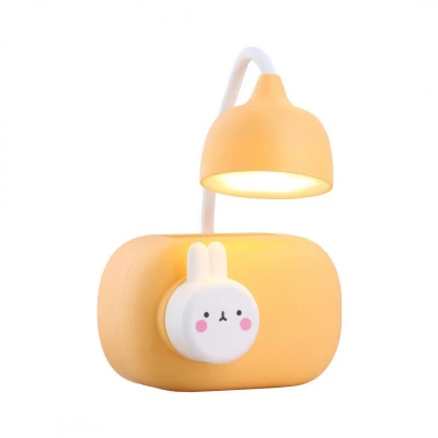eCa LAMW03 Detská lampa s vypínačom v tvare zvieratka oranžová