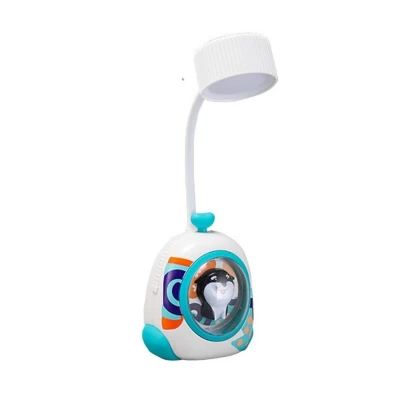 eCa LAMW01 Dětská lampa se zvířátkem bílá