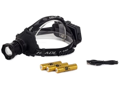 BAILONG 08304 Čelovka LED CREE XHP70, 1000 m