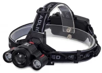 BAILONG Čelovka LED CREE XML-T6 2X XP-E