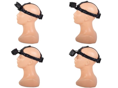 BAILONG Čelovka LED CREE XML-T6 2X XP-E