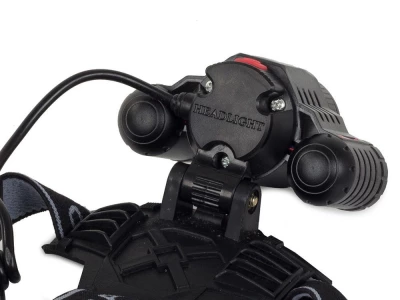 BAILONG Čelovka LED CREE XML-T6 2X XP-E