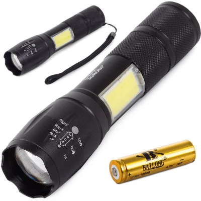 BAILONG 08299 Svítilna LED CREE ZOOM svítilna XML T6 COB