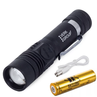 BAILONG 08298 Svítilna LED CREE ZOOM svítilna XML T6