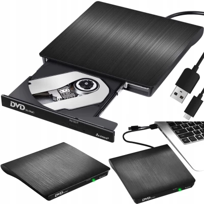 Izoxis 19377 Externí DVD vypalovačka CD/DVD Slimline USB 3.0