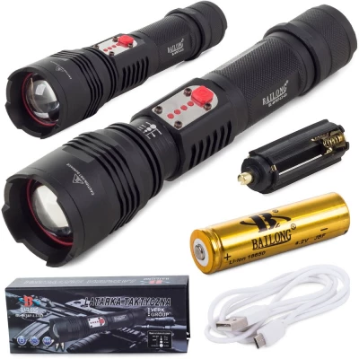 BAILONG 08287 Svietidlo LED CREE USB XM-L T6