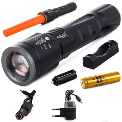 BAILONG 08281 Svítilna LED CREE XM-L T6 ZOOM