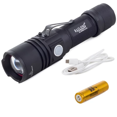BAILONG 08289 Svítilna LED CREE XM-L T6 ZOOM