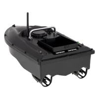 KIK KX6689 Rybářská zavážecí loď  GPS 3,6 km/h 1,5 kg - černá