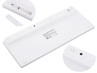 Verk 06245 Bluetooth klávesnice iOS/Android/Win bílá