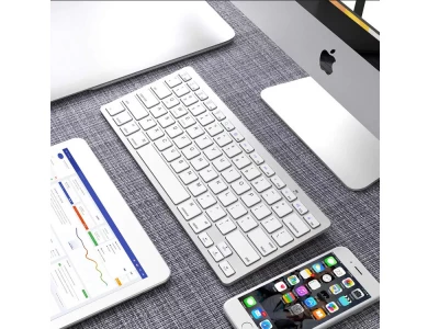 Verk 06245 Bluetooth klávesnice iOS/Android/Win bílá
