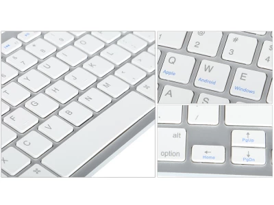 Verk 06245 Bluetooth klávesnice iOS/Android/Win bílá