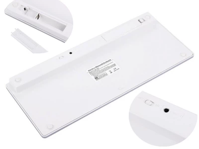 Verk 06245 Bluetooth klávesnice iOS/Android/Win bílá