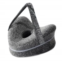APT AG32G Podložka mezi kolena  24 cm x 23 cm šedá