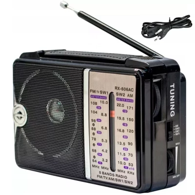 Pronett XJ4394 Prenosné analógové rádio AM/FM/SW