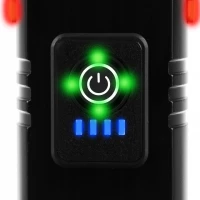 Pronett XJ4390 Sada LED osvětlení na kolo, 4T6, AKU 2 ks