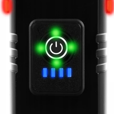 Pronett XJ4390 Sada LED osvětlení na kolo, 4T6, AKU 2 ks