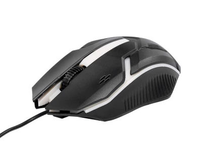 Verk 06255 Herná optická myš 1200 DPI RGB čierna