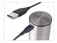 Verk 07090 Elektrický otvírák na víno USB, stříbrný