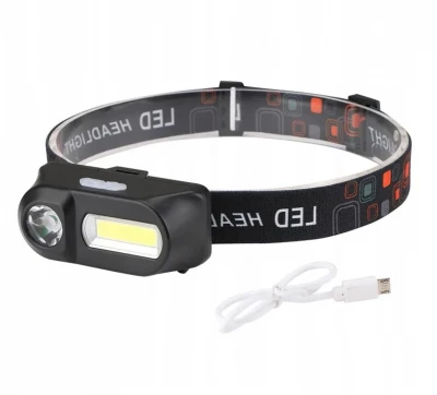 Genetic 2114 Čelovka 2 x LED COB XPE