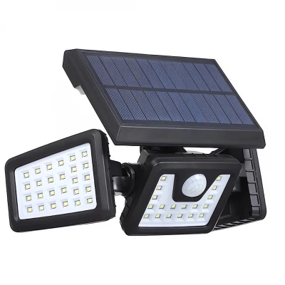 LedLight 2077 Solární SMD LED osvětlení s PIR čidlem pohybu, IP65, 2400 mAh