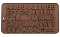 Ruhhy 19557 Silikonová forma na čokoládu - písmena