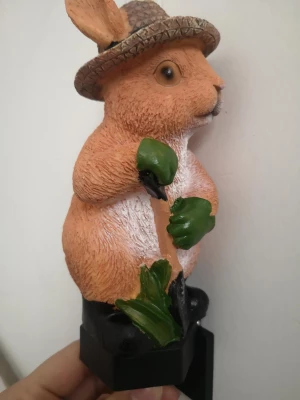 APT ZD50P Zahradní solární lampa králík