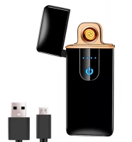 APT AG773A Elektronický USB zapalovač - černý