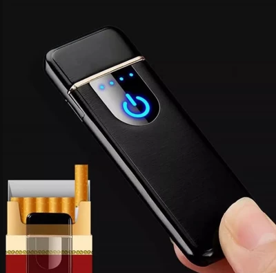 APT AG773A Elektronický USB zapalovač - černý