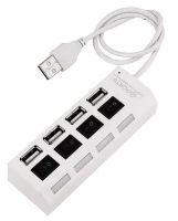 APT AK228C USB Hub 2.0, 4 porty bílý