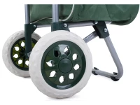 Verk 01745 Nákupní taška na kolečkách 30L zelená