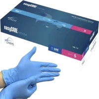 ISO Jednorázové nitrilové rukavice 100 ks vel. S modré 