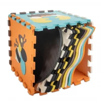 KIK KX5210 Pěnové puzzle 114 cm x 114 cm x 1 cm, 25 dílků