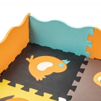 KIK KX5210 Pěnové puzzle 114 cm x 114 cm x 1 cm, 25 dílků