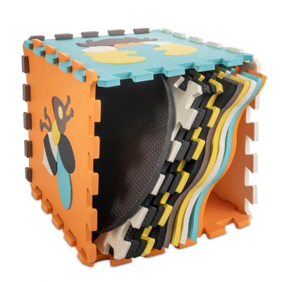 KIK KX5210 Pěnové puzzle 114 cm x 114 cm x 1 cm, 25 dílků